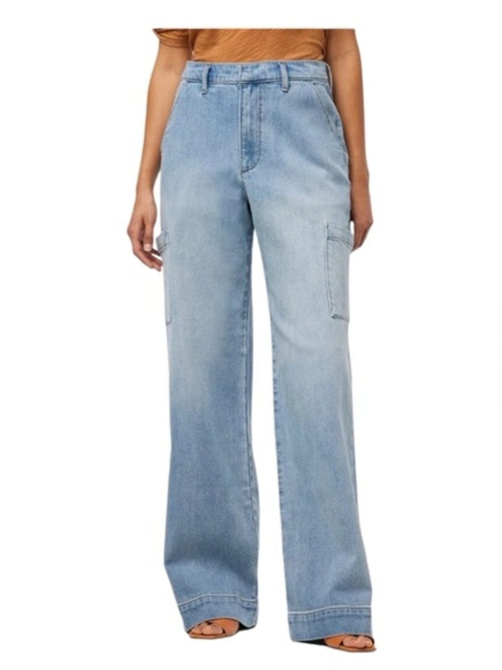 JOES JEANS • Cargo Nolan jeans high rise wide leg size 33 stretch